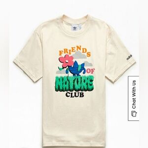 Adidas Friends of Nature Club Shirt Size Large